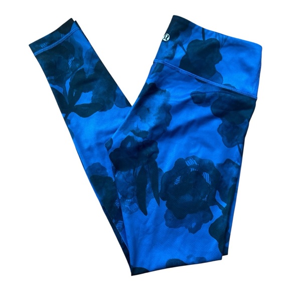Lululemon Wunder Under Inky Floral 28” Tights - Picture 2 of 6